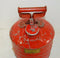 Underwriters Laboratories MH-207 Vintage Safety Gas Can red metal spout & funnel