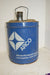 Vintage Arco Metal Gas Can light blue Retro gasoline service station art 5 gal