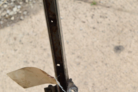 1958 58 Oldsmobile super 88 door frame molding window track Right Passenger 9034