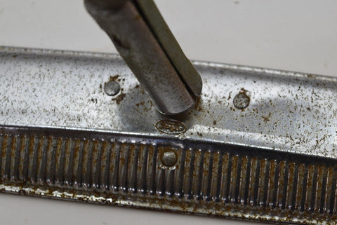 57 1957 Chevy rear view mirror back looking Chevrolet Bel Air Rearview 9565