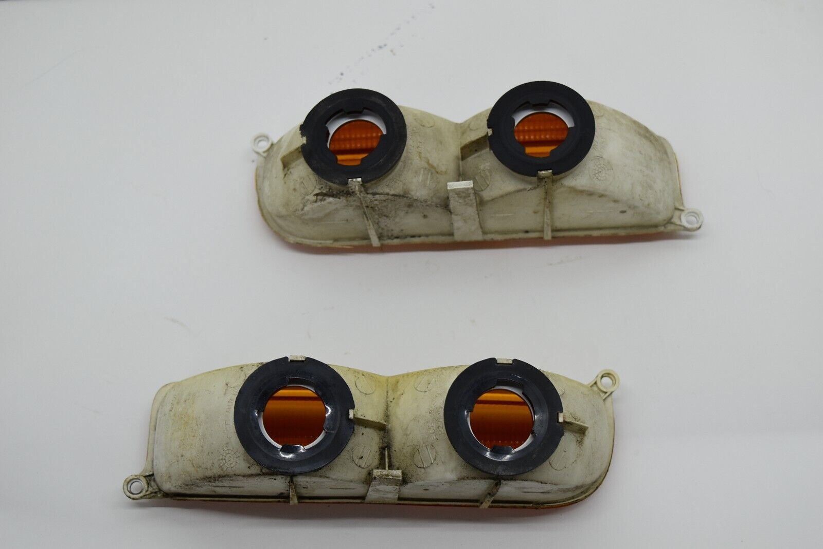 Jeep Cherokee 97 01 Front Turn Signal Marker Lights Lens Parking Amber FatMan's Garage, LLC