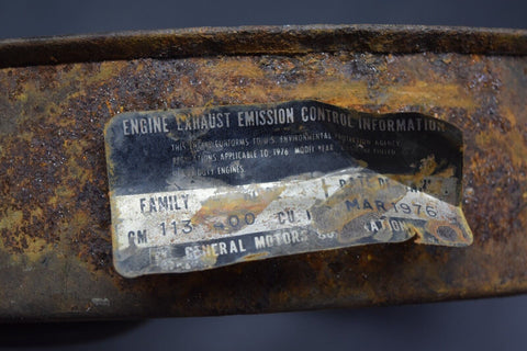 1976 Chevy Air Cleaner 350 4bbl Carb OEM GMC Pickup Truck PU 13" Round OEM