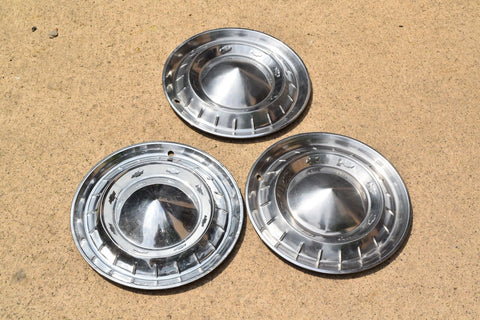 1955 1956 55 56 Chevrolet Bel Air 15" Hubcap Wheel Cover 10914