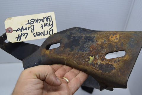 1969 69 Buick skylark front bumper bracket left driver 11479