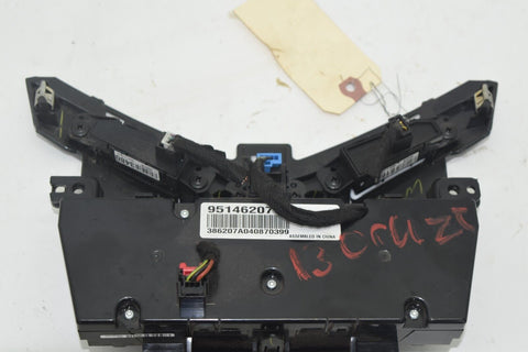 2011 - 2015 Chevrolet Cruze AC Heater Climate Control Temperature Unit 11663