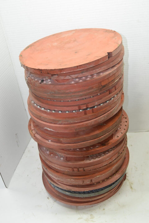 Lot of 16 12" Spin Casting Molds Belt Buckles Various Designs cars trains 11750