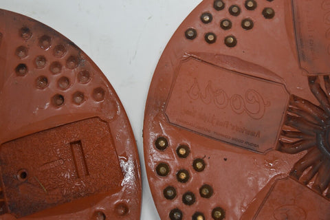 Lot of 14 12" Spin Casting Molds Belt Buckles Various Designs eagle bell 11759