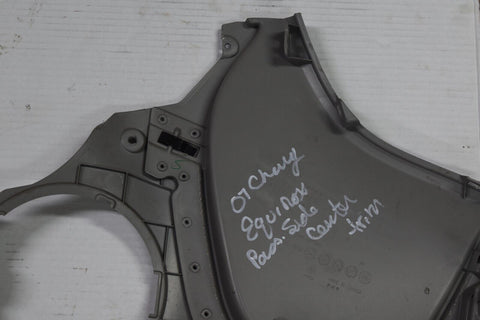 2006 2009 Chevy Equinox Torrent Center Console Right Cover Panel Gray 12344