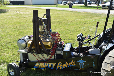 SOLD!!! Mini Rod Pulling Tractor