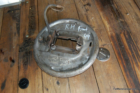 1949 49 Buick Super Right Front Brake Backing Plate Roadmaster GM