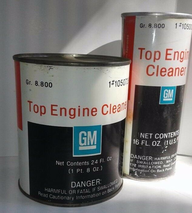 GM Top Engine Cleaner Vintage Sealed Engine Performance YOU PICK 16 or