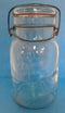 Atlas Vintage Canning Jar Embossed Collectible Quart Glass Antique