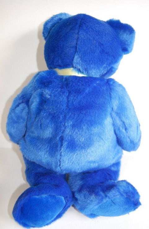 TY Clubby I & II Blue Bears Beanie Baby SET 2 Rare Retired 99 Great Shape Toys
