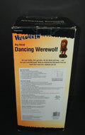 Gemmy Halloween Big Head Animated Singing Dancing RARE Werewolf New In Box