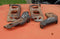64 1964 Ford Galaxie Front Bumper Bracket Brace Arms 4 Piece OEM Mounting Set