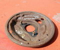 1963 1964 FORD GALAXIE LH FRONT DRUM BRAKE BACKING PLATE DRIVER SIDE