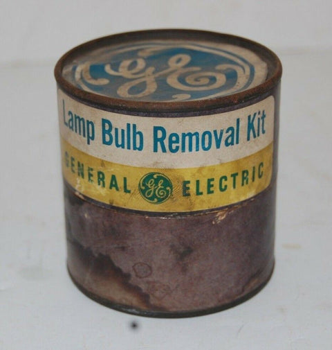 Vintage GENERAL ELECTRIC Bulb Removal KIT FOR CAR TRUCK HOT ROD RETRO TIN GE