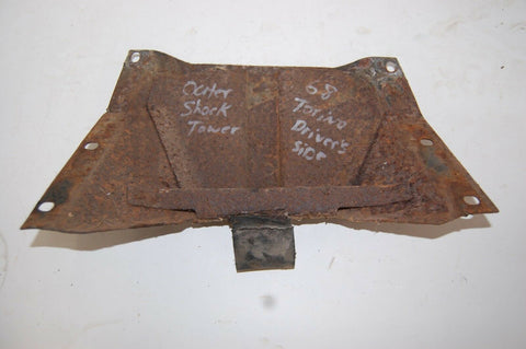 1968 Ford Torino Fairlane left OUTER Shock Tower Cover Cougar Mustang 1969