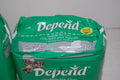 Depends Incontinence Guards for Men, Reg Absorbency,1 case W/ 6 Packs of 14= 84