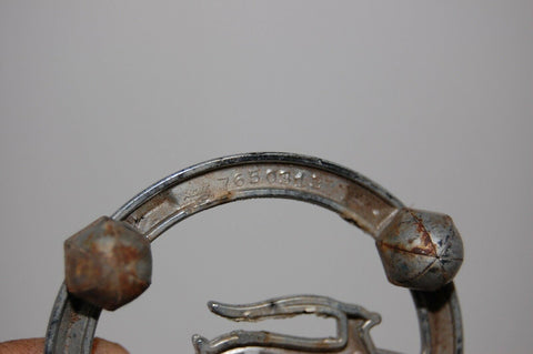 1967 Impala Emblem # 7650313 WITH 3 PINS AND 2 NUTS!