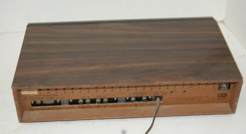 Montgomery Ward Airline AM/FM Stereo 8 Track Player 5958 POWERS ON PARTS/ REPAIR