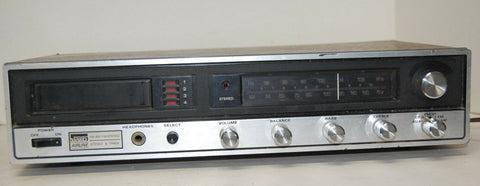 Montgomery Ward Airline AM/FM Stereo 8 Track Player 5958 POWERS ON PARTS/ REPAIR