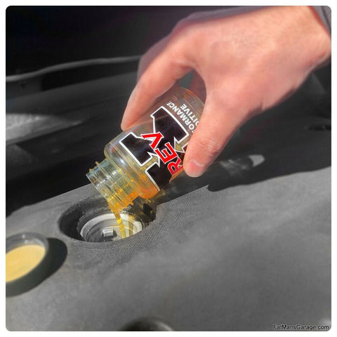 REV-X Engine Oil Treatment (1) 4 oz For Powerstroke Cummins Duramax Turbo Diesel