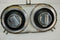 1956 Plymouth Belvedere Heater defrost control knobs dash cluster OEM Mopar 56
