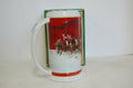 Budweiser Clydesdale Horses Holiday Beer Stein: 25th Anniversary 1980 - 2004