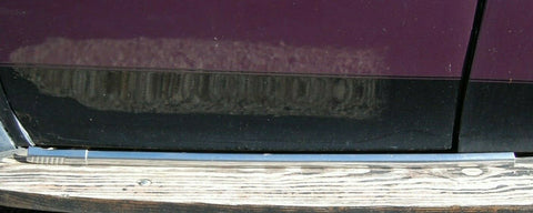1956 Plymouth Belvedere LEFT SIDE DOOR WINDOW TRIM MOLDING MOPAR