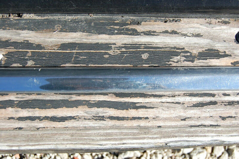 1956 Plymouth Belvedere LEFT SIDE DOOR WINDOW TRIM MOLDING MOPAR