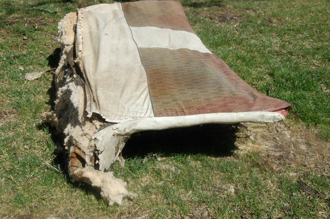 1956 PLYMOUTH BELVEDERE BACK BENCH SEATS OEM MOPAR 56