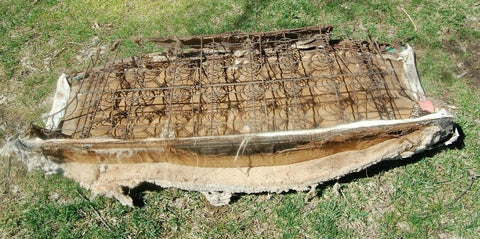 1956 PLYMOUTH BELVEDERE BACK BENCH SEATS OEM MOPAR 56