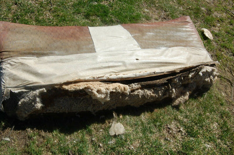 1956 PLYMOUTH BELVEDERE BACK BENCH SEATS OEM MOPAR 56