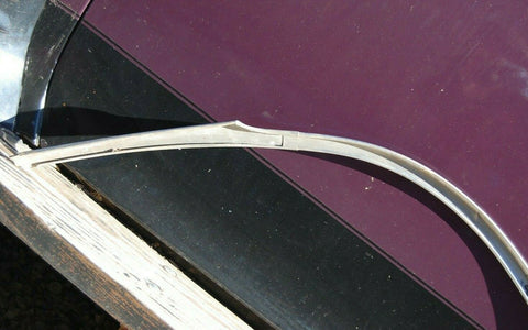 1956 Plymouth Belvedere 2 Door left side rear window Trim backside OEM Mopar 56