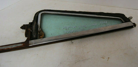 1956 PLYMOUTH BELVEDERE RS VENT WINDOW ASSEMBLY W/ GLASS SOLEX HERCULITE