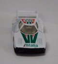 Lancia Vintage Alitalia 539 Car Red White Green Racing Car Rare toys