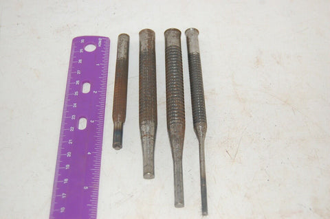 MAYHEW PUNCH SET 4 PUNCHES MACHINIST TOOL & DIE MAKER MILL, TOOLS