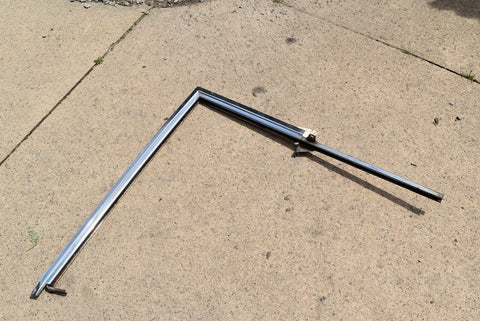 1958 58 Oldsmobile super 88 door frame molding window track Left driver 9035