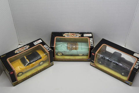 REDBOX MOTORMAX 1:24 Ford DIE-CAST 1964 MUSTANG 56 Thunderbird 1937 pickup 9103