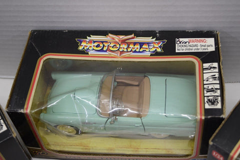 REDBOX MOTORMAX 1:24 Ford DIE-CAST 1964 MUSTANG 56 Thunderbird 1937 pickup 9103