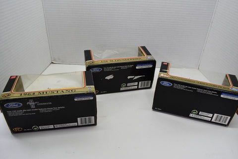 REDBOX MOTORMAX 1:24 Ford DIE-CAST 1964 MUSTANG 56 Thunderbird 1937 pickup 9103