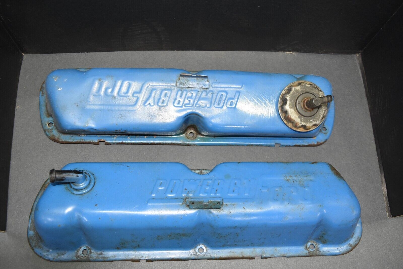 Power By Ford Valve Covers SBF 260 289 302 351W Windsor OEM Original