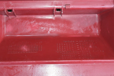 1989-1991 Chevy Suburban passenger OEM Right REAR DOOR PANEL RED COMPLETE 9310