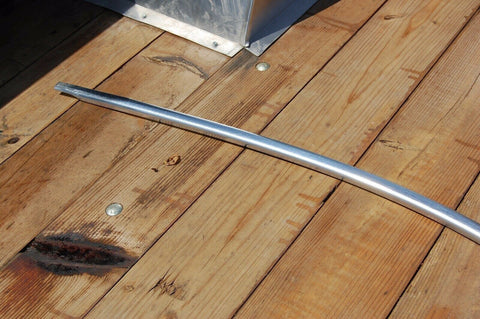 1949 BUICK 1948 1949 CADILLAC OLDS 4 DOOR SEDAN LH Rear Window Trim Molding 9401