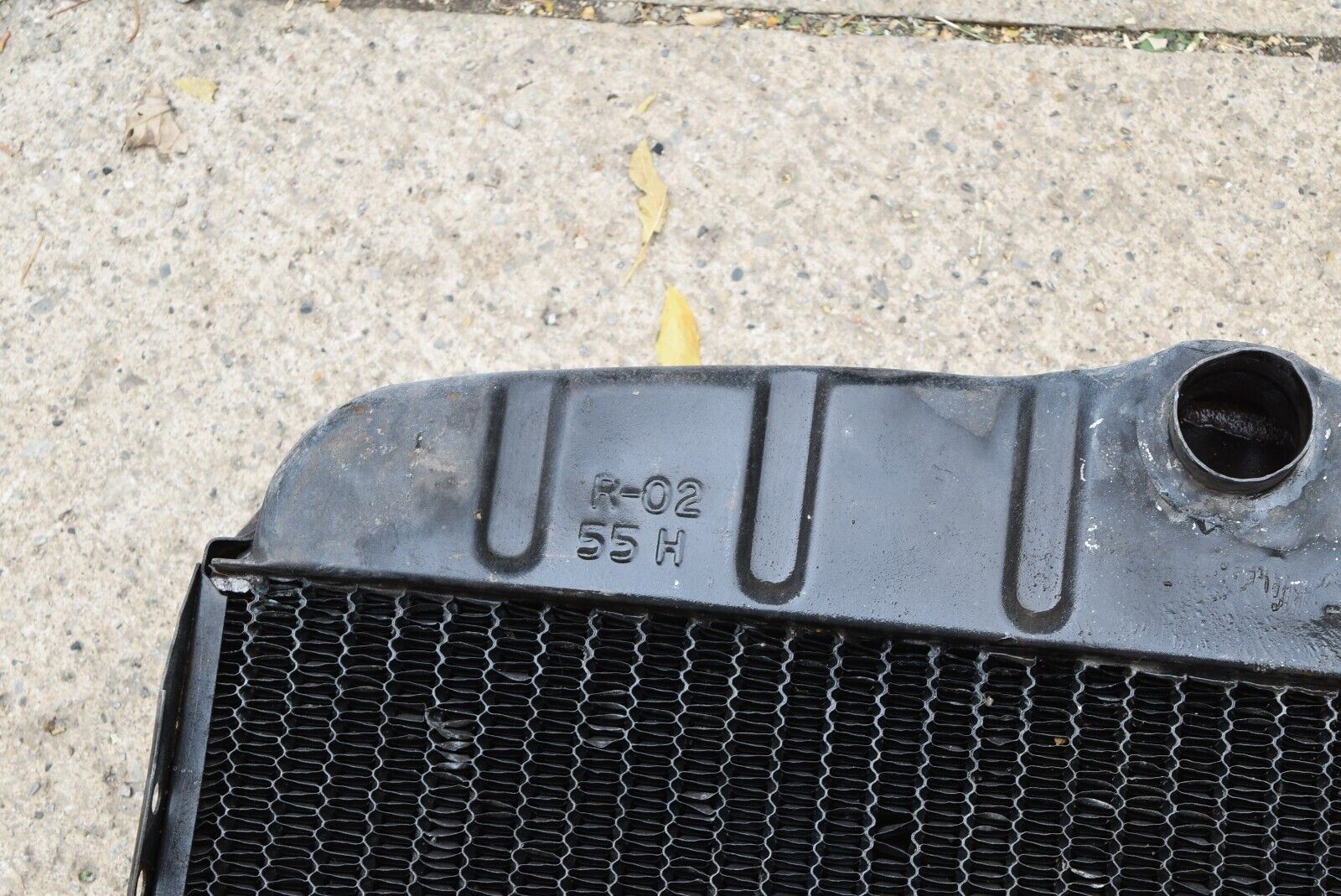 1955 Chevrolet R-02 G-55 Original Harrison Radiator 3133042 9459 ...