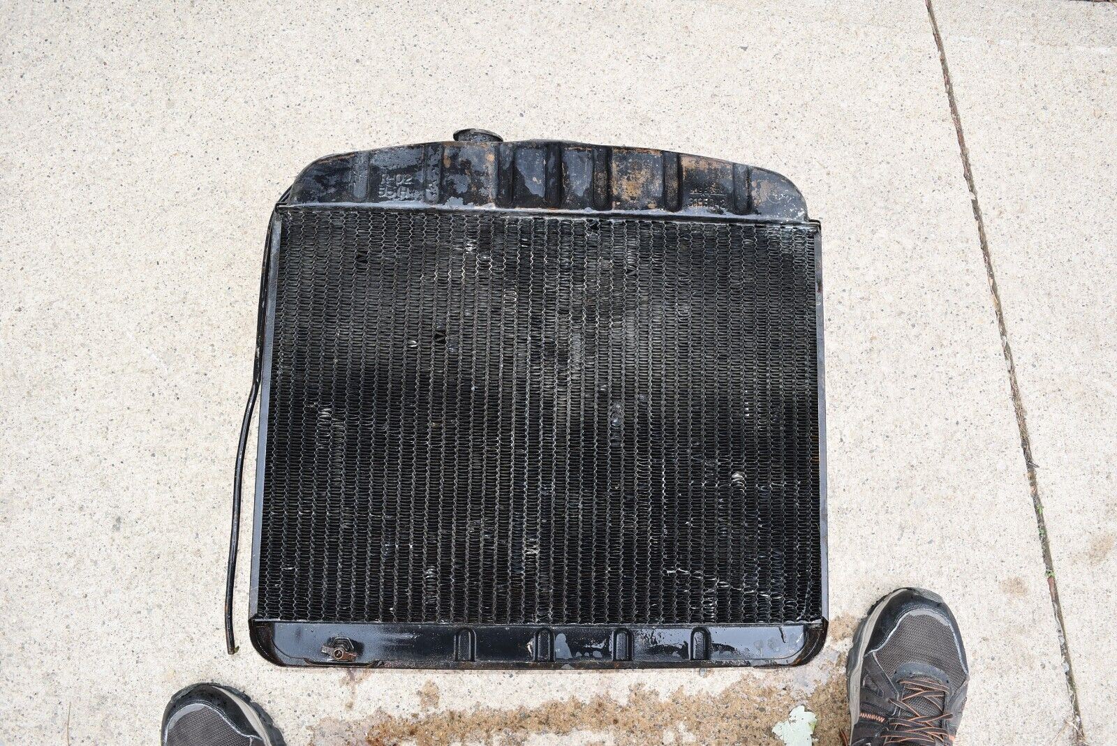1955 Chevrolet R-02 G-55 Original Harrison Radiator 3133042 9459 ...