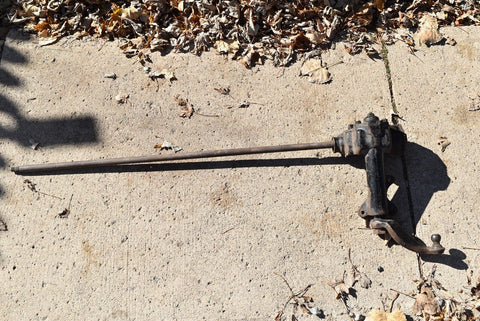 55 57 1955 1957 CHEVY BEL AIR DEL RAY STEERING GEAR BOX ASSEMBLY 5671172 9508