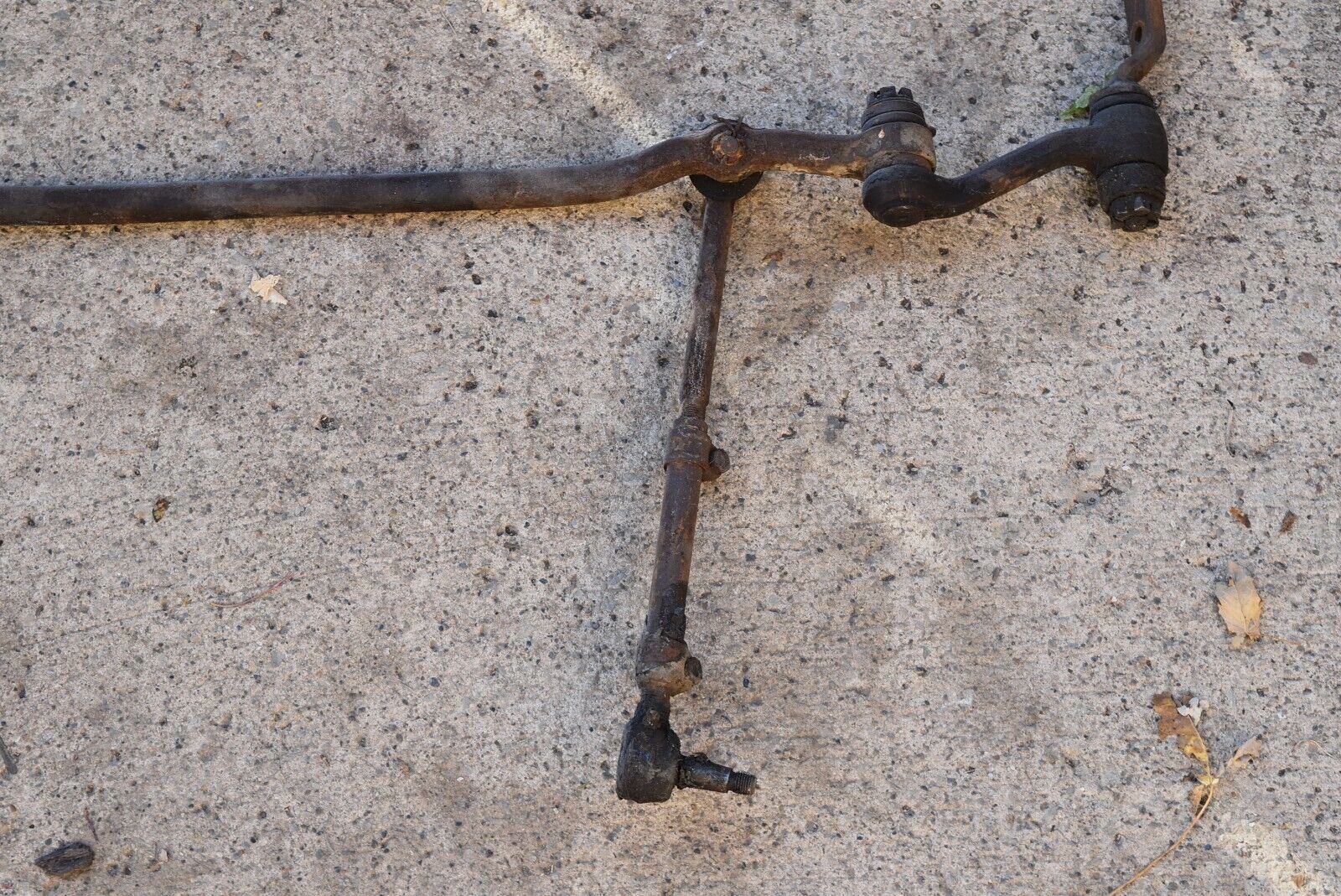 1957 57 Chevy drag steering linkage tie rod center link idler 9516