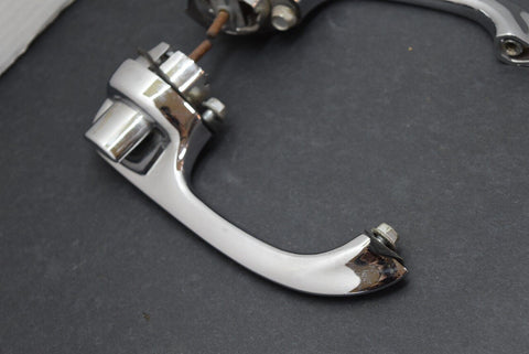 1957 57 Chevy left right pair exterior door handles Chevrolet OEM Bel Air 9543